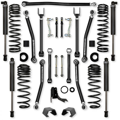 2.0 Inch Adventure X Mid-Arm Suspension System for Jeep Gladiator JT Diesel Models Rock Krawler