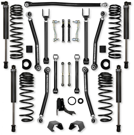 2.0 Inch Adventure X Mid-Arm Suspension System for Jeep Gladiator JT Gas Models Rock Krawler