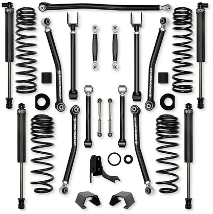 2.0 Inch Adventure X No Limits Mid-Arm Suspension System for Jeep Gladiator JT Rubicon Gas Models Rock Krawler