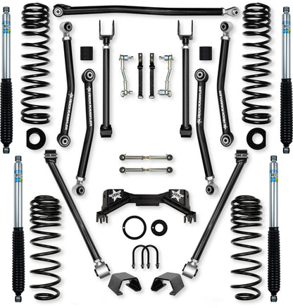2.0 Inch Adventure X Pro Mid-Arm System for Jeep Gladiator JT Gas Models Rock Krawler-1