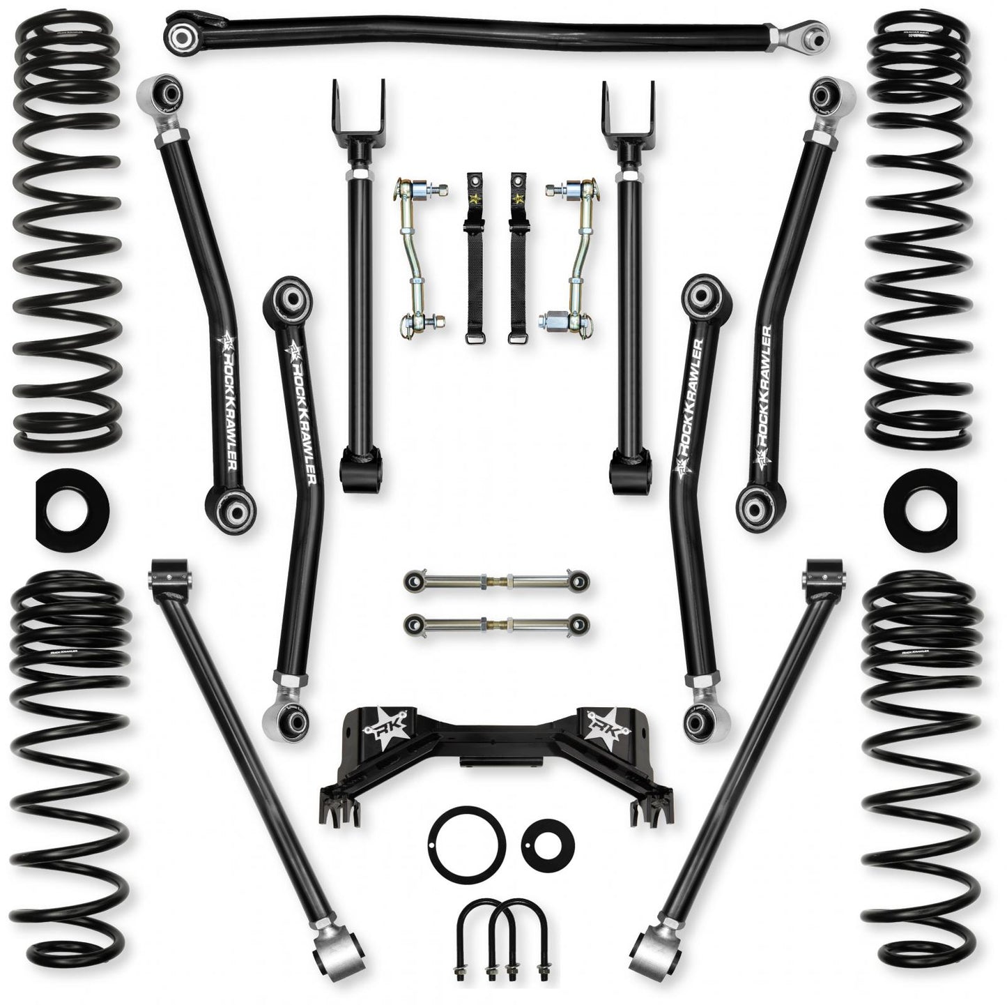 2.0 Inch Adventure X Pro Mid-Arm System for Jeep Gladiator JT Gas Models Rock Krawler-2