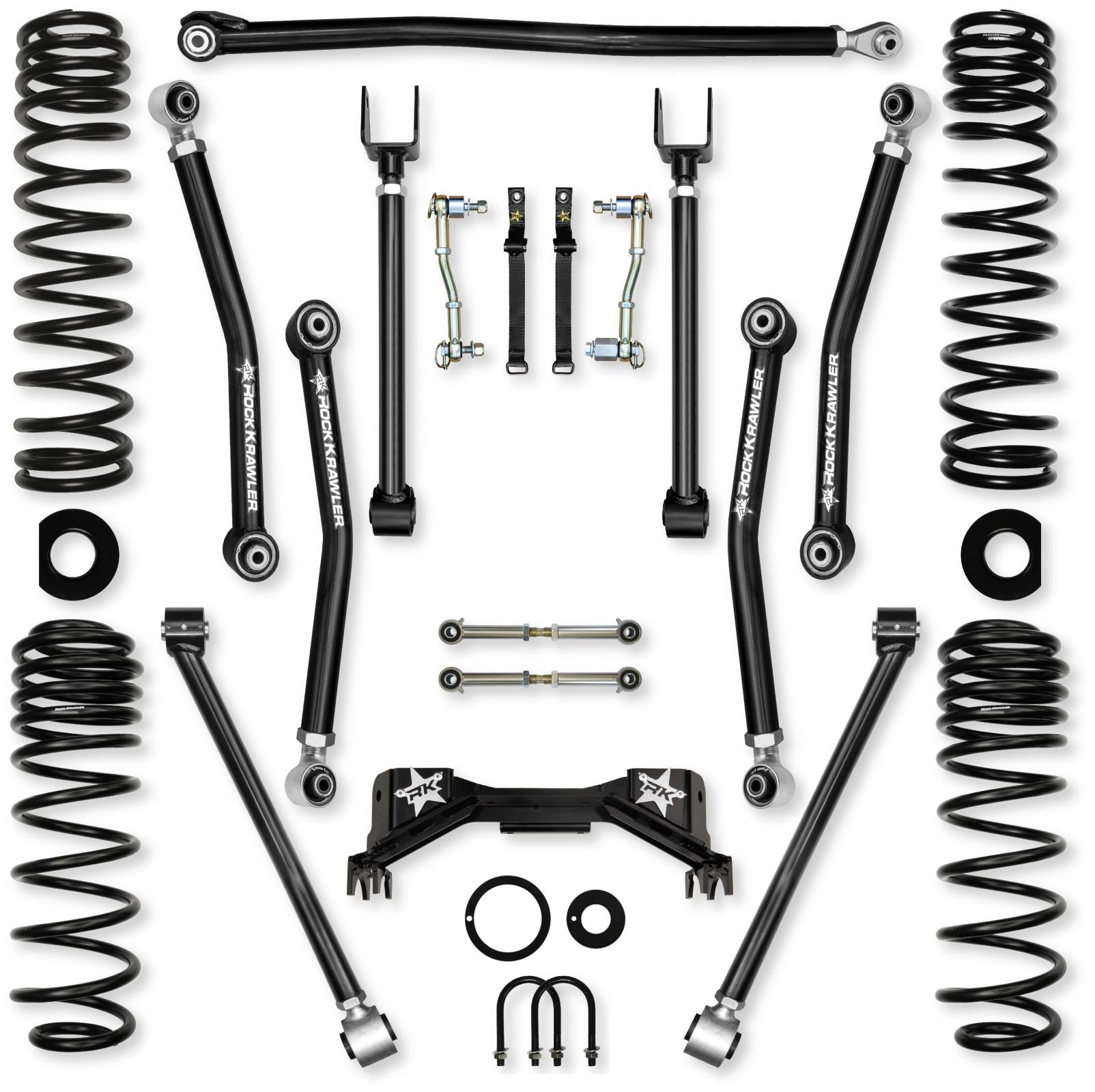 2.0 Inch Adventure X Pro Mid-Arm System for Jeep Gladiator JT Gas Models Rock Krawler-2