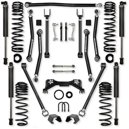 2.0 Inch Adventure X Pro Mid-Arm System for Jeep Gladiator JT Gas Models Rock Krawler