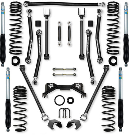 2.0 Inch Adventure X Pro No Limits Mid-Arm System for Jeep Gladiator JT Gas Models Rock Krawler-1