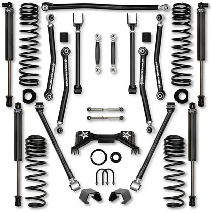 2.0 Inch Adventure X Pro No Limits Mid-Arm System for Jeep Gladiator JT Gas Models Rock Krawler