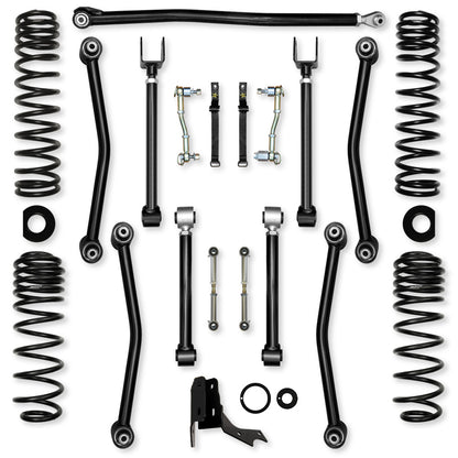 2.0 Inch Ultimate Adventure Mid-Arm Suspension System for Jeep Gladiator JT Diesel Models Rock Krawler-2