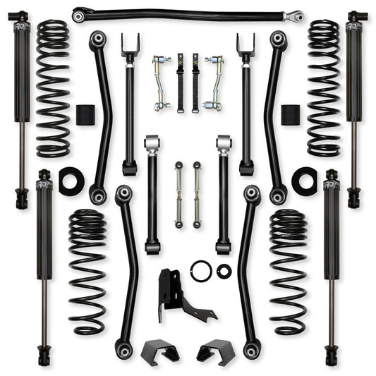2.0 Inch Ultimate Adventure Mid-Arm Suspension System for Jeep Gladiator JT Diesel Models Rock Krawler