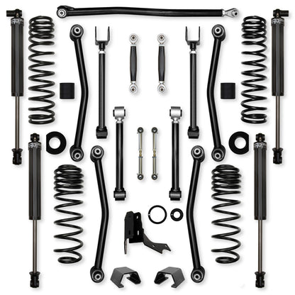 2.0 Inch Ultimate Adventure No Limits Mid-Arm Suspension System for Jeep Gladiator JT Diesel Models Rock Krawler