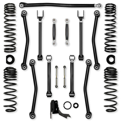 2.0 Inch Ultimate Adventure No Limits Mid-Arm Suspension System for 19-Present Gladiator JT Rubicon Only Gas Models Rock Krawler-1