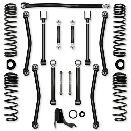 2.0 Inch Ultimate Adventure No Limits Mid-Arm Suspension System for 19-Present Gladiator JT Rubicon Only Gas Models Rock Krawler-1