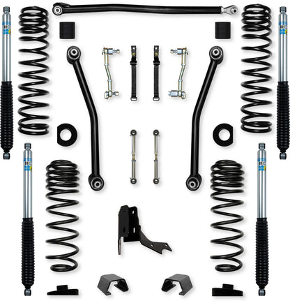 3.0 Inch Adventure Mid-Arm Suspension System for Jeep Gladiator JT Gas Models Rock Krawler-1