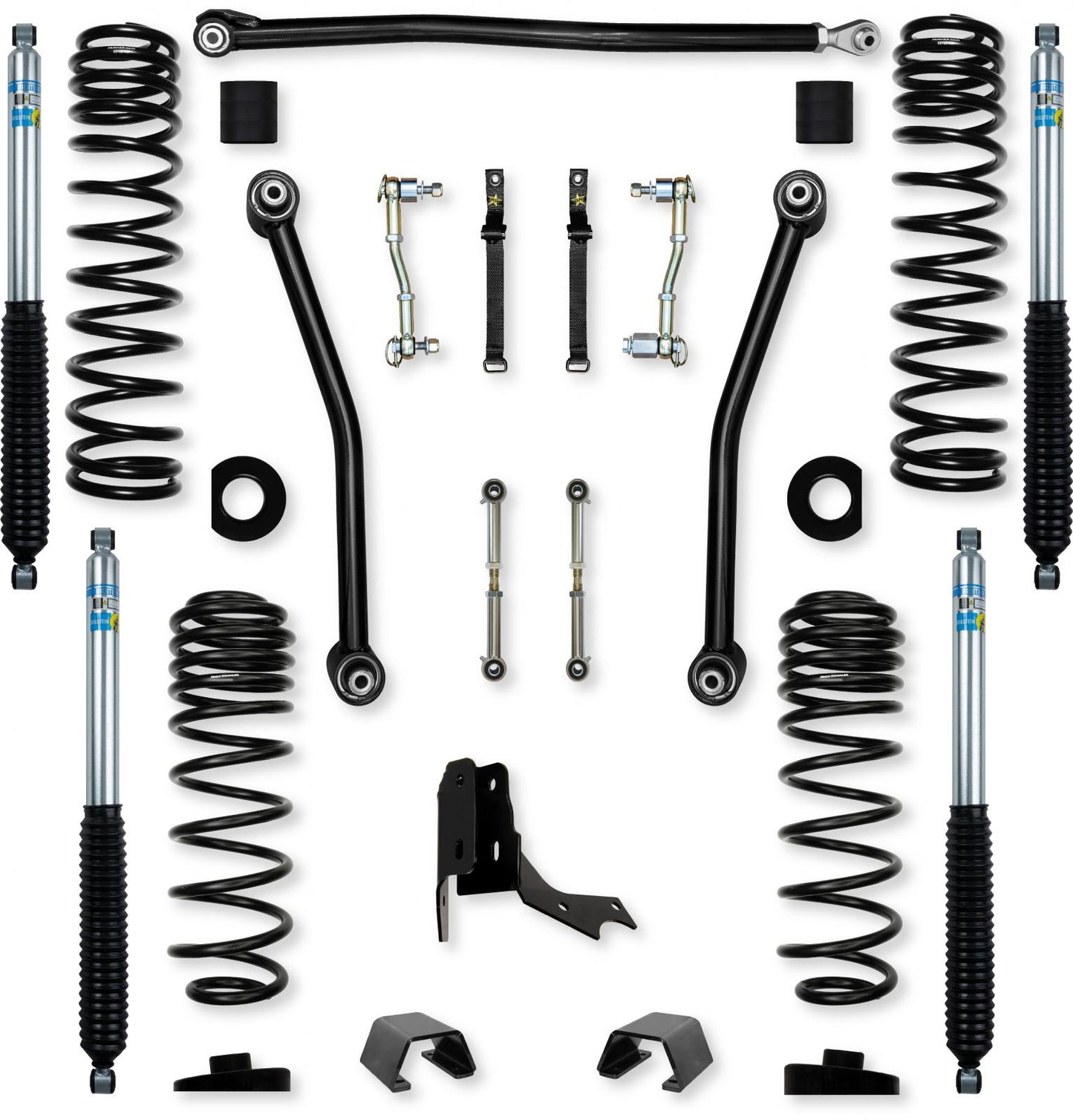 3.0 Inch Adventure Mid-Arm Suspension System for Jeep Gladiator JT Diesel Models Rock Krawler-1