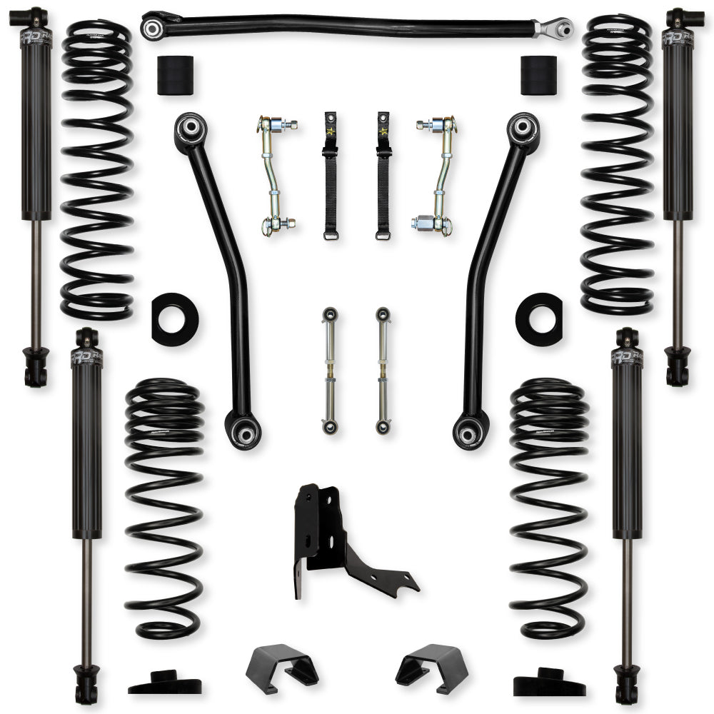 3.0 Inch Adventure Mid-Arm Suspension System for Jeep Gladiator JT Gas Models Rock Krawler