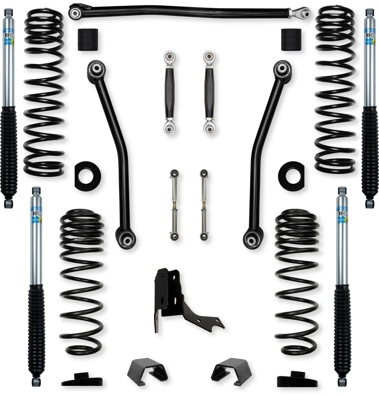 3.0 Inch Adventure No Limits Mid-Arm Suspension System for Jeep Gladiator JT Rubicon Diesel Models Rock Krawler-1