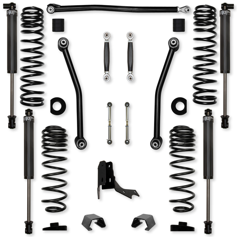 3.0 Inch Adventure No Limits Mid-Arm Suspension System for Jeep Gladiator JT Rubicon Diesel Models Rock Krawler