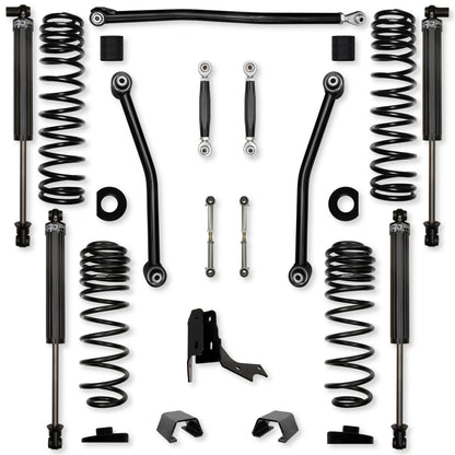 3.0 Inch Adventure No Limits Mid-Arm Suspension System for Jeep Gladiator JT Rubicon Diesel Models Rock Krawler