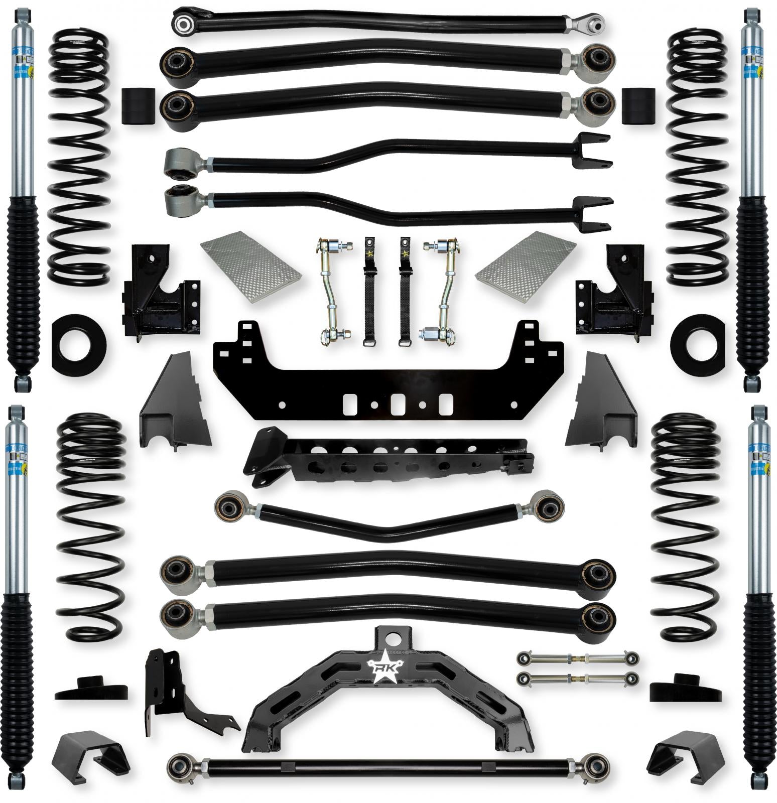3.0 Inch Adventure X2 Long-Arm Suspension System for Jeep Gladiator JT Gas Models Rock Krawler-1
