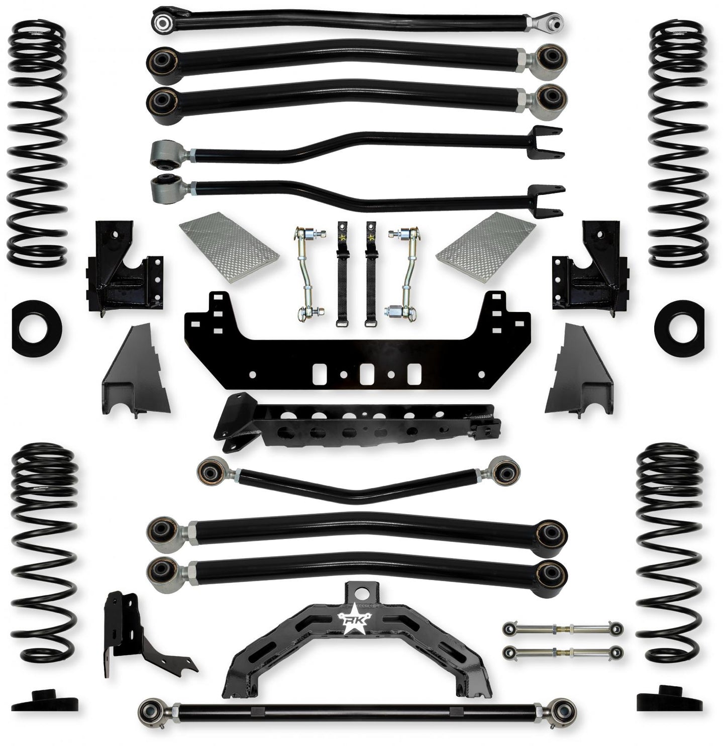 Jeep Gladiator JT 3.0 Inch Adventure X2 Diesel Long-Arm System Switch to the Catalog V3 product management experience Rock Krawler-2