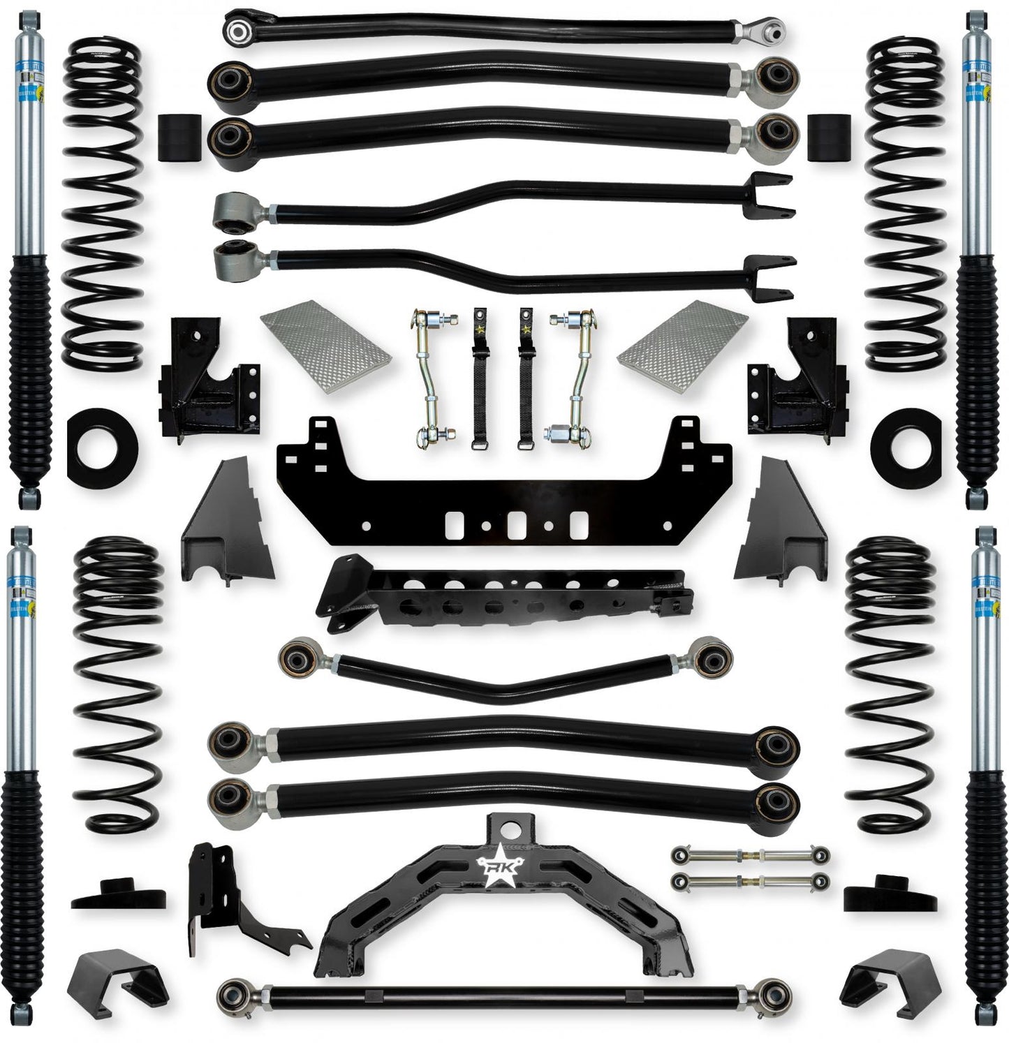 Jeep Gladiator JT 3.0 Inch Adventure X2 Diesel Long-Arm System Switch to the Catalog V3 product management experience Rock Krawler-1
