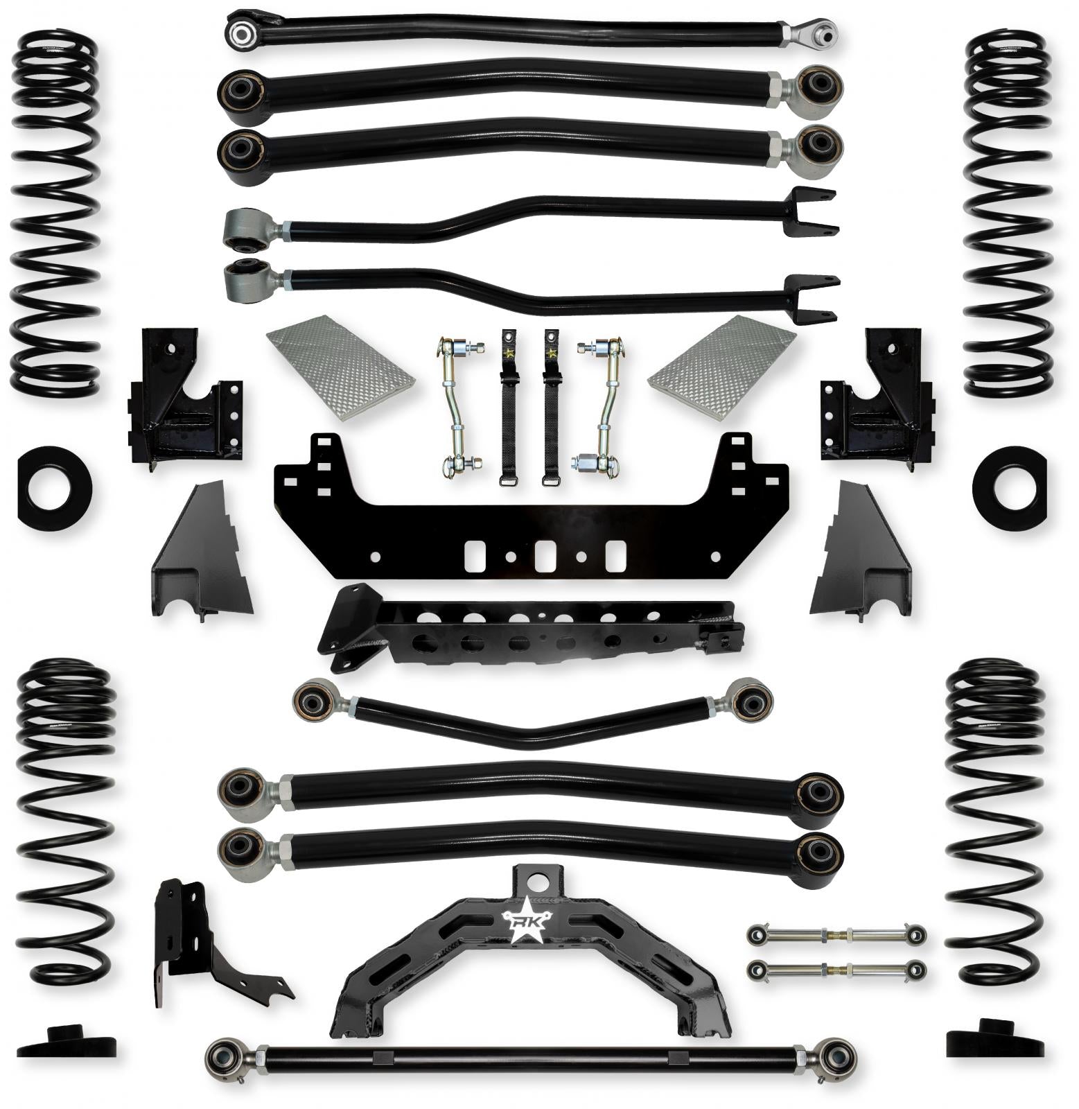 3.0 Inch Adventure X2 Long-Arm Suspension System for Jeep Gladiator JT Gas Models Rock Krawler-2