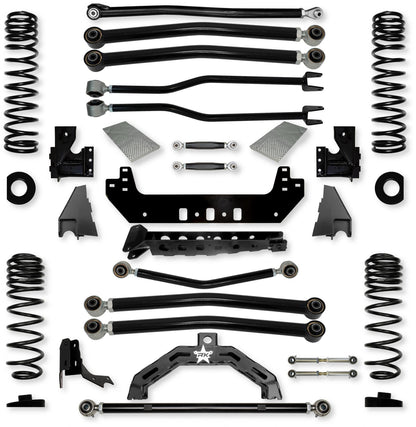 3.0 Inch Adventure X2 No Limits Long-Arm Suspension System for Jeep Gladiator JT Gas Models Rock Krawler-2