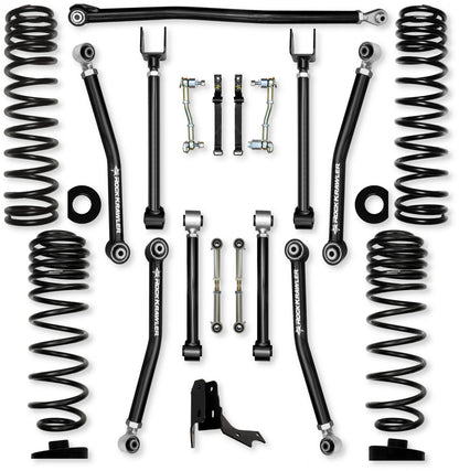 3.0 Inch Adventure X Mid-Arm System for Jeep Gladiator JT Diesel Models Rock Krawler-2