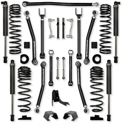 3.0 Inch Adventure X Mid-Arm System for Jeep Gladiator JT Diesel Models Rock Krawler
