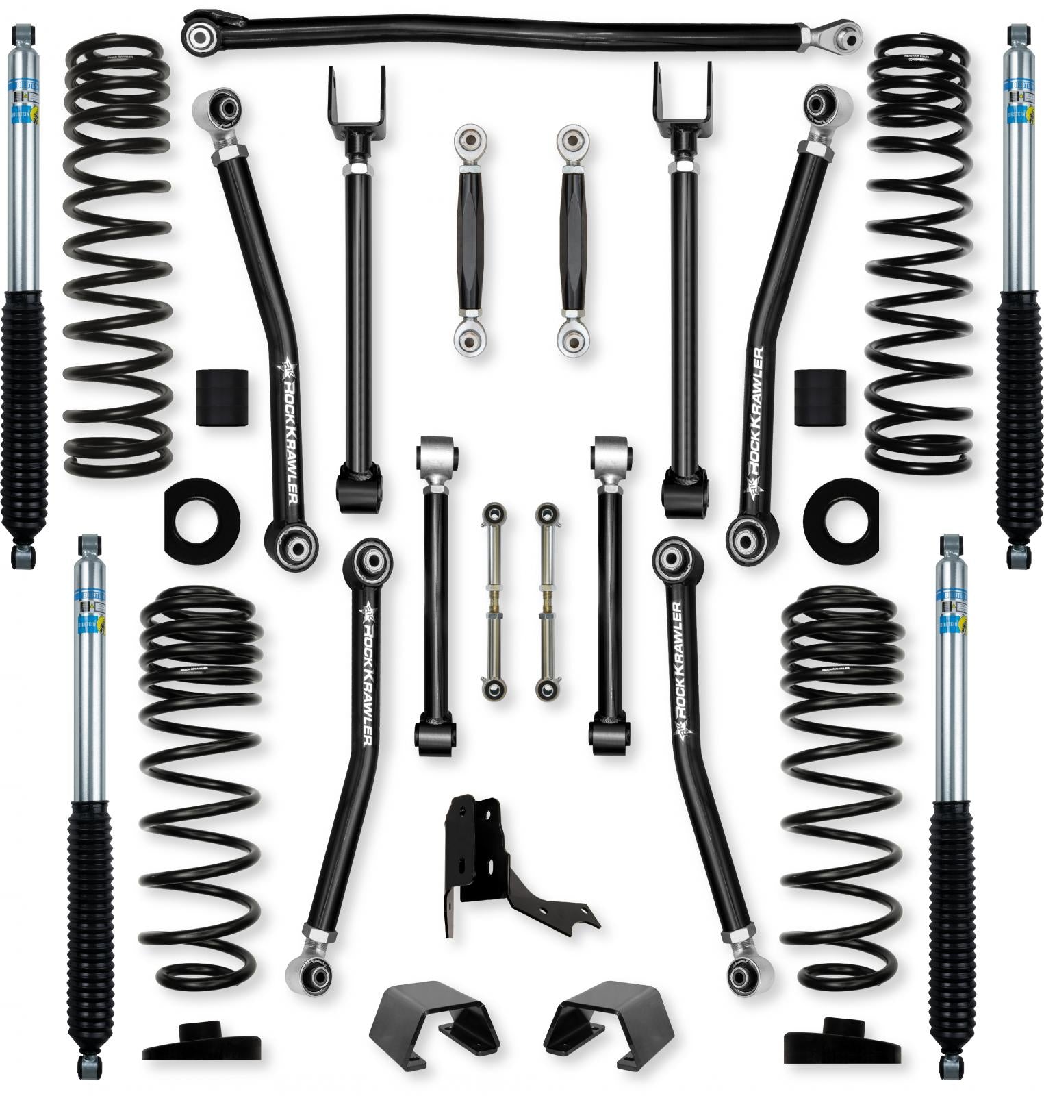 3.0 Inch Adventure X No Limits Mid-Arm Suspension System for Jeep Gladiator JT Rubicon Diesel Models Rock Krawler-1