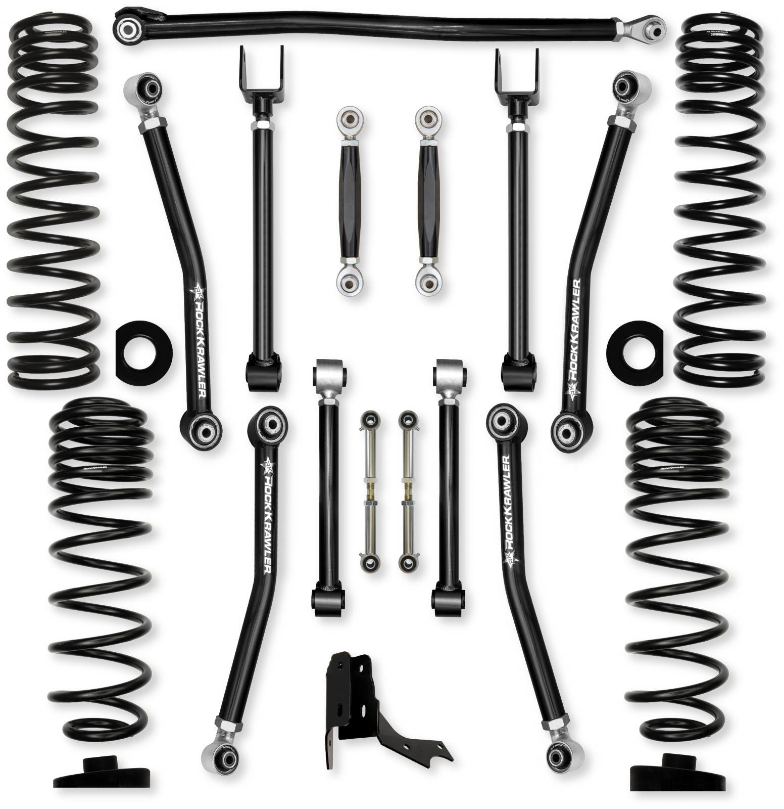 3.0 Inch Adventure X No Limits Mid-Arm Suspension System for Jeep Gladiator JT Rubicon Gas Models Rock Krawler-2