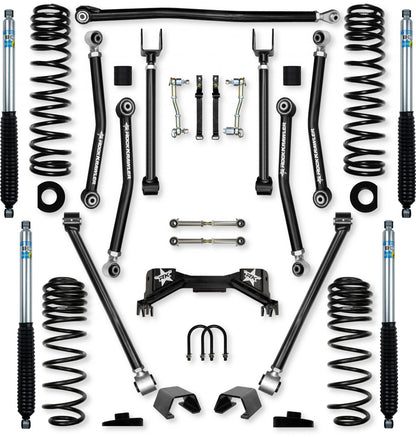 3.0 Inch Adventure X Pro Mid-Arm System for Jeep Gladiator JT Gas Models Rock Krawler-1