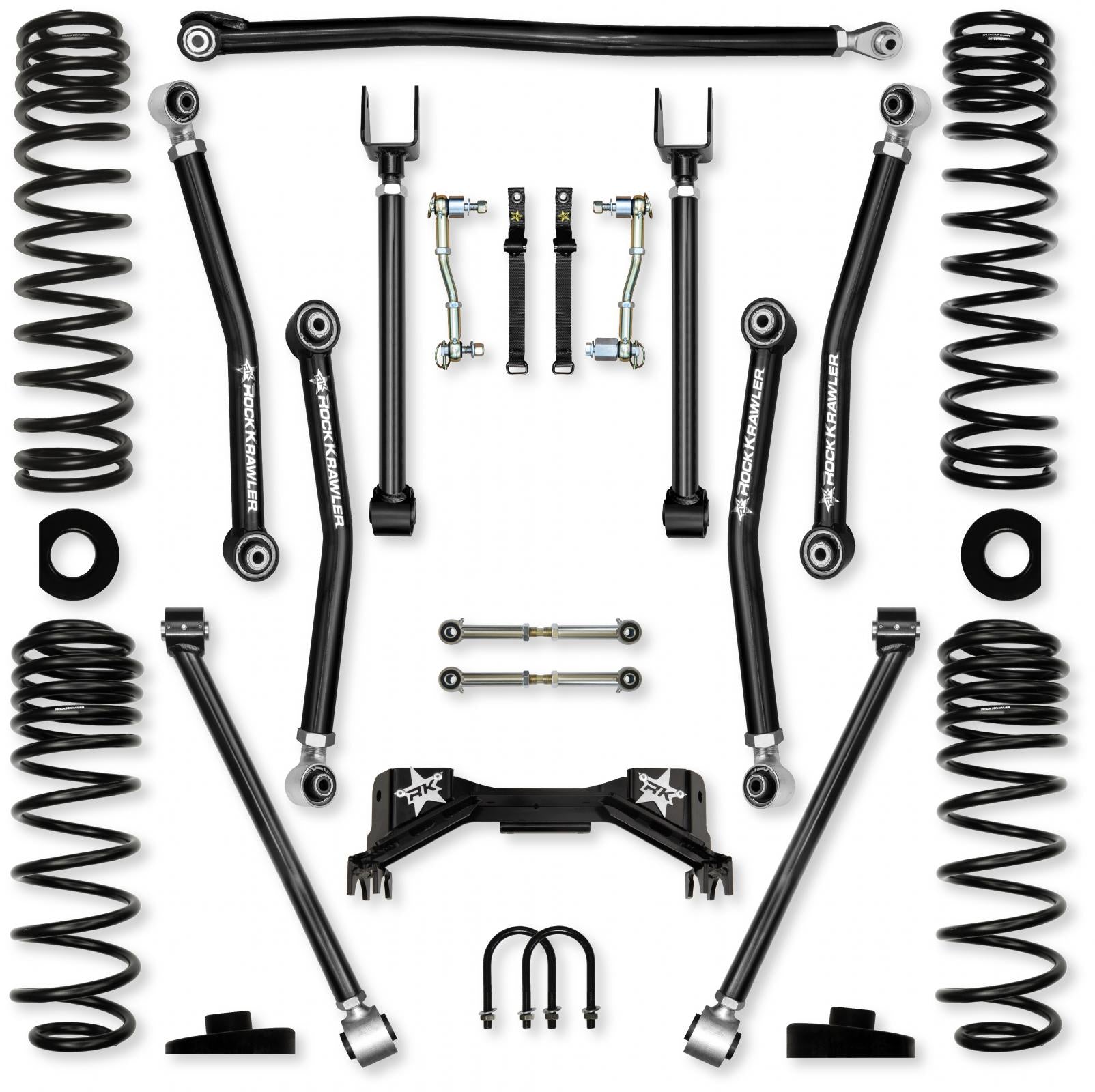 3.0 Inch Adventure X Pro Mid-Arm System for Jeep Gladiator JT Gas Models Rock Krawler-2