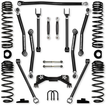 3.0 Inch Adventure X Pro No Limits Mid-Arm System for Jeep Gladiator JT Gas Models Rock Krawler-2