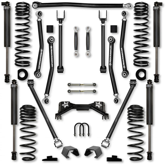 3.0 Inch Adventure X Pro No Limits Mid-Arm System for Jeep Gladiator JT Gas Models Rock Krawler
