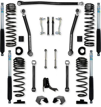 3.0 Inch Overland Mid-Arm Suspension System for Jeep Gladiator JT Gas Models Rock Krawler