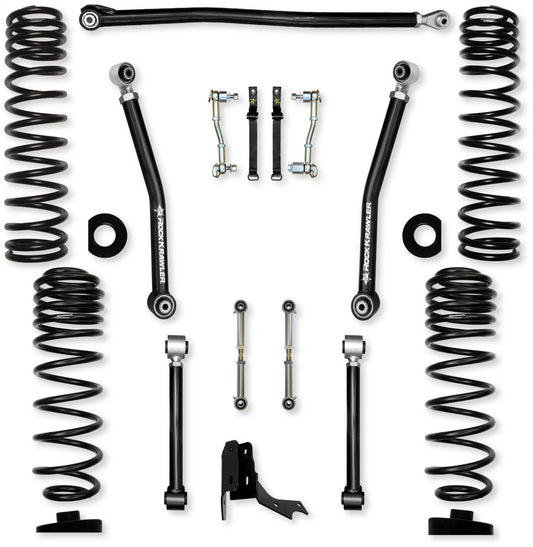 3.0 Inch Overland Mid-Arm Suspension System for Jeep Gladiator JT Diesel Models Rock Krawler-1