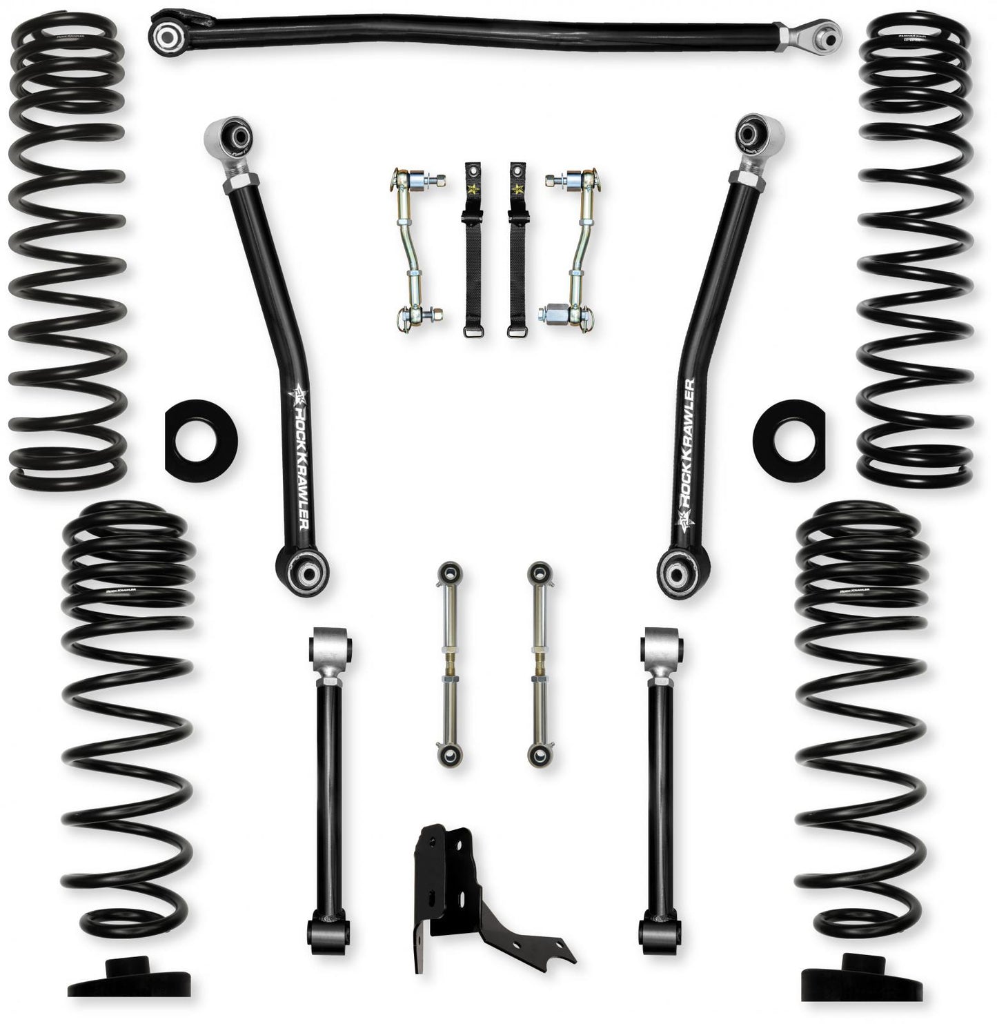 3.0 Inch Overland Mid-Arm Suspension System for Jeep Gladiator JT Gas Models Rock Krawler-1