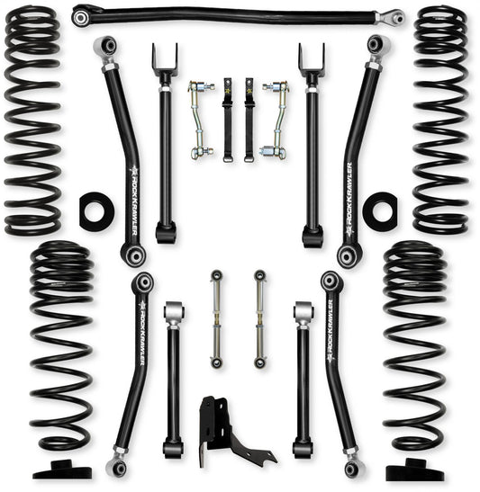 3.0 Inch Overland X Mid-Arm Suspension System for Jeep Gladiator JT Diesel Models Rock Krawler-1