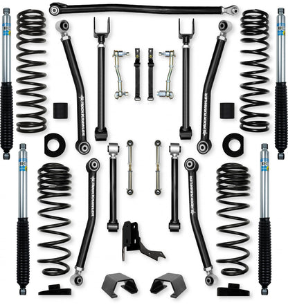 3.0 Inch Overland X Mid-Arm Suspension System for Jeep Gladiator JT Diesel Models Rock Krawler