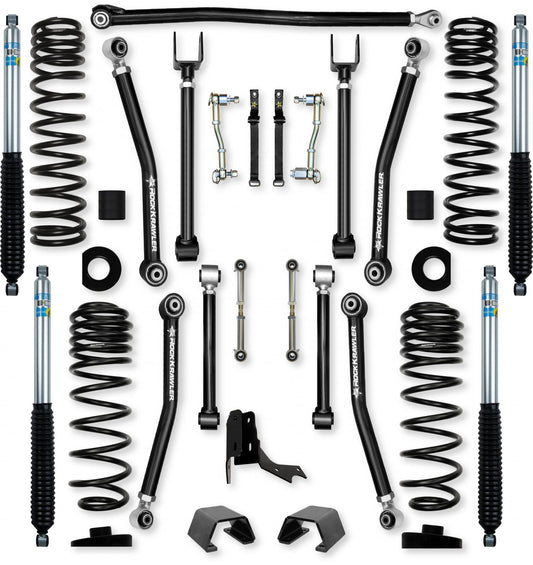3.0 Inch Overland X Mid-Arm Suspension System for Jeep Gladiator JT Diesel Models Rock Krawler