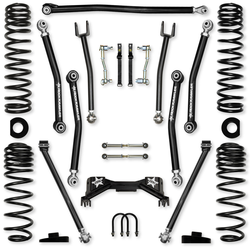3.0 Inch Pro X Mid-Arm System for Jeep Gladiator JT Gas Models Rock Krawler-2