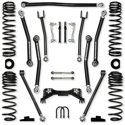 3.0 Inch Pro X Mid-Arm System for Jeep Gladiator JT Gas Models Rock Krawler-2