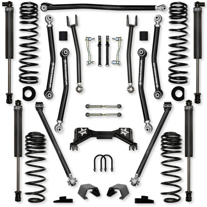 3.0 Inch Pro X Mid-Arm System for Jeep Gladiator JT Gas Models Rock Krawler