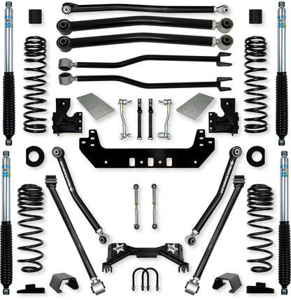3.0 Inch Silverback Long-Arm Suspension System for Jeep Gladiator JT Gas Models Rock Krawler-1