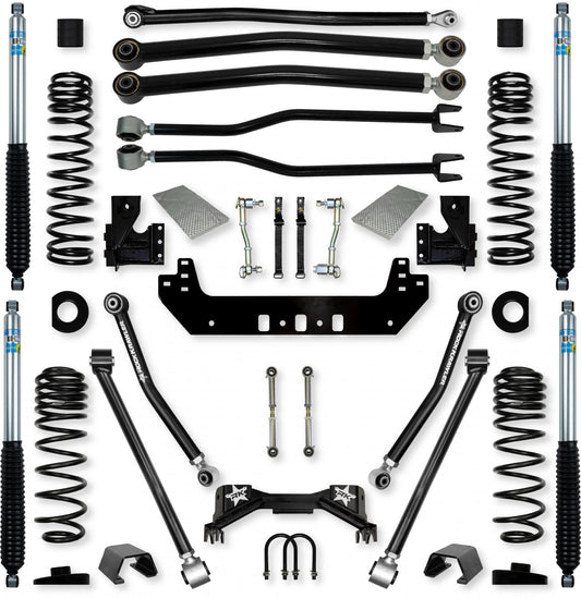 3.0 Inch Silverback Long-Arm Suspension System for Jeep Gladiator JT Gas Models Rock Krawler-1