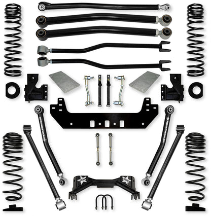 3.0 Inch Silverback Long-Arm Suspension System for Jeep Gladiator JT Gas Models Rock Krawler-2