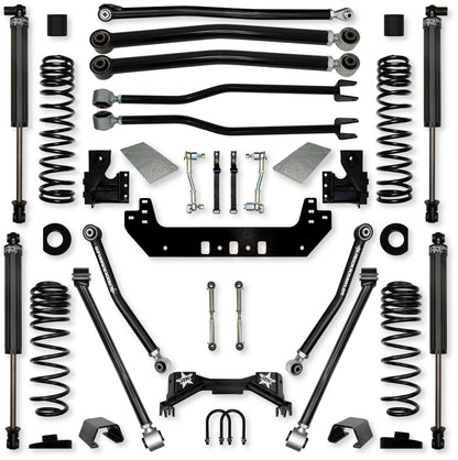 3.0 Inch Silverback Long-Arm Suspension System for Jeep Gladiator JT Gas Models Rock Krawler