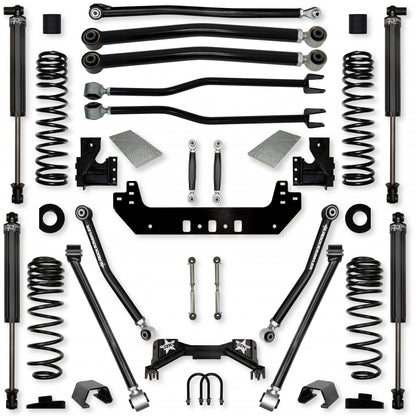 3.0 Inch Silverback No Limits Long-Arm Suspension System for Jeep Gladiator Gas Models Rock Krawler