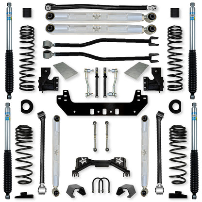3.0 Inch Silverback Pro Elite Long-Arm Suspension System for Jeep Gladiator Gas Models Rock Krawler-1