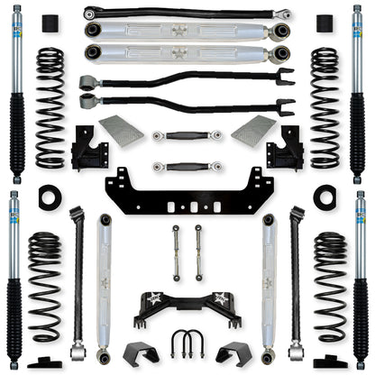 3.0 Inch Silverback Pro Elite No Limits Long-Arm Suspension System for Jeep Gladiator Gas Models Rock Krawler-1