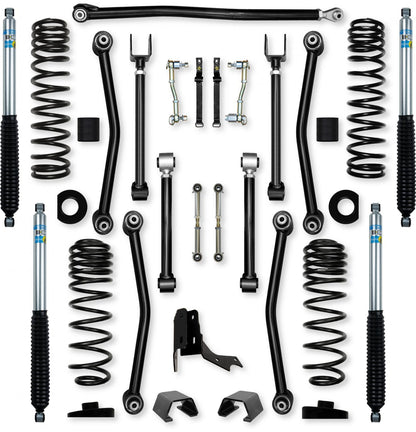 3.0 Inch Ultimate Adventure Mid-Arm Suspension System for Jeep Gladiator JT Gas Models Rock Krawler-1